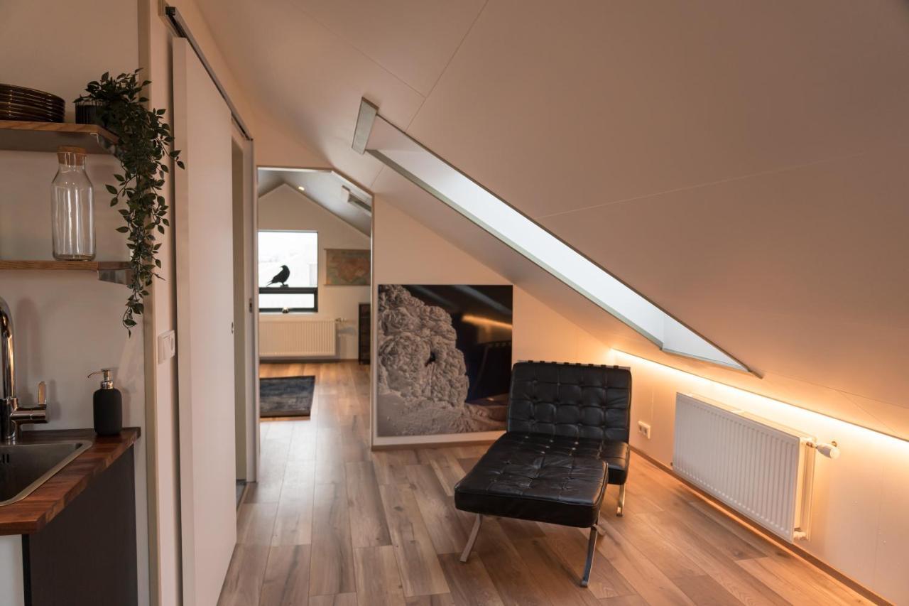Scenic Penthouse - Ocean View & Skylight Windows Apartment Siglufjordur Ngoại thất bức ảnh